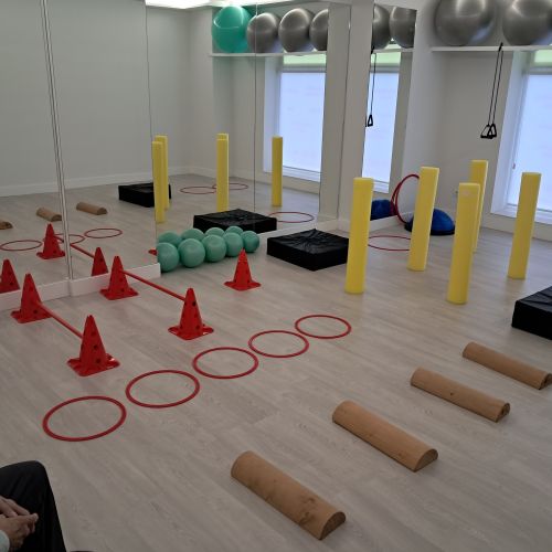 Circuito para trabajar la marcha